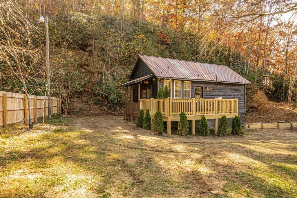 Villa Little Blue In The Smoky Mountains à Bryson City Extérieur photo