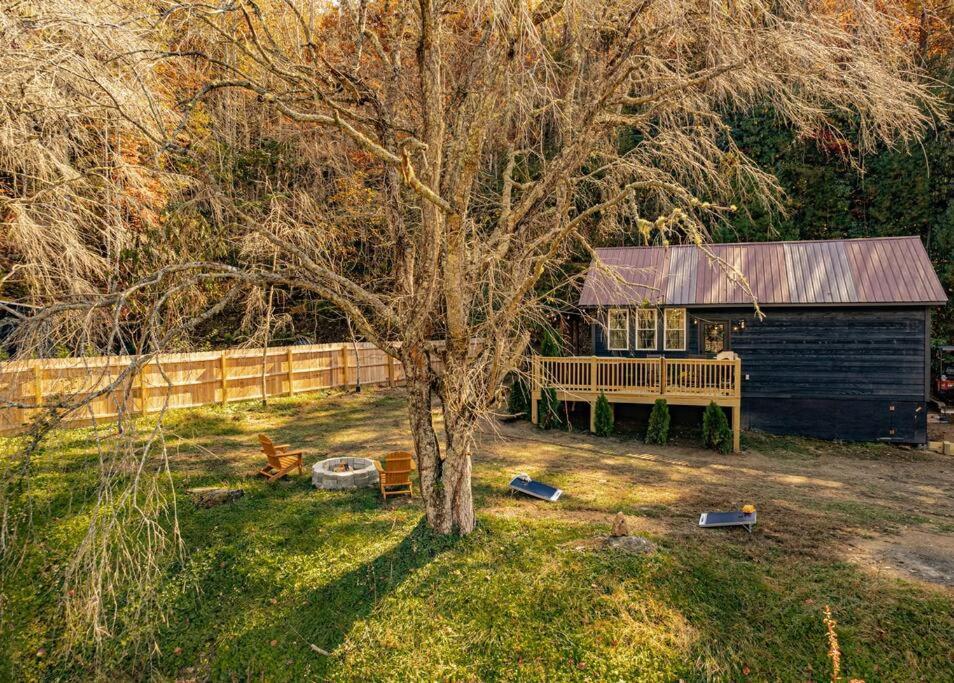 Villa Little Blue In The Smoky Mountains à Bryson City Extérieur photo